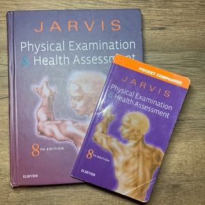SOLD-Jarvis Physical Examination & Health Assessment 8th Ed and Pocket Companion